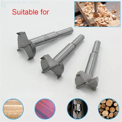Juego de brocas para madera acero carbono 15-100mm miniatura 3