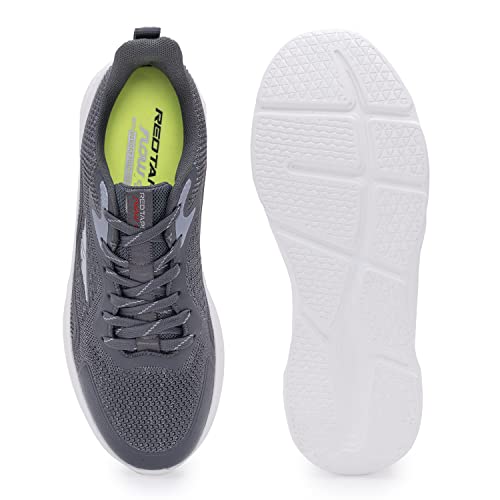 Image of Red Tape Men Black Walking Shoes
