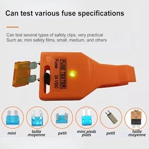 Comprobador de circuitos para vehículos para detectar fallos eléctricos rápido 5