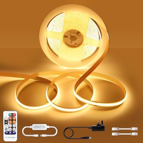 Öuesen Dimmable 5M COB LED Strip Light Cover