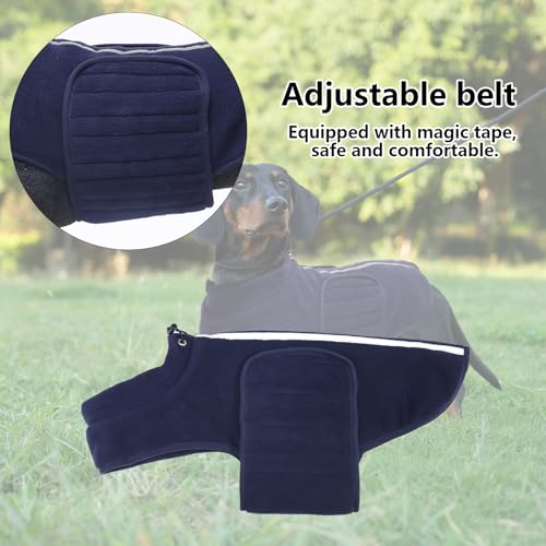 Veste en polaire souple pour chien idéale pour promenades hivernales