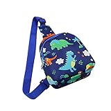 Kids Toddler Cute Cartoon Animal Sling Bag Small Crossbody Shoulder Bag Chest Bag for Boys Girls Sport Travelling Hiking