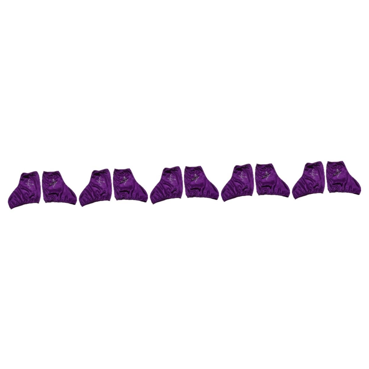 BESPORTBLE Copripattini Copriscarpe per Pattini a Rotelle Coperture per Pattinaggio Protezioni per Stivali Portatili Coperture per Pattini a Rotelle Poliestere Viola,Porpora