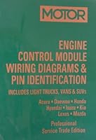 Engine Control Module Wiring Diagrams & PIN Identification -- Acura through Mazda, 1994-2003 Light Trucks, Vans & SUVs 1582512175 Book Cover