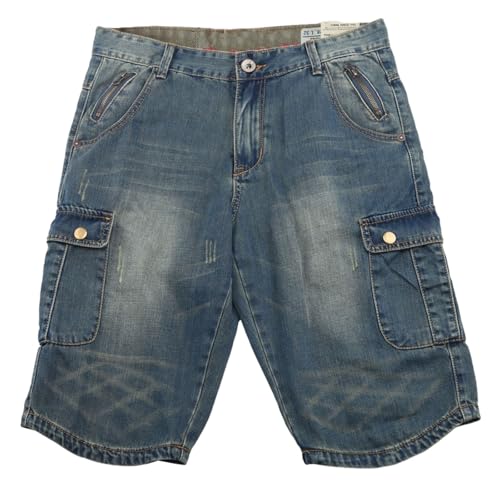 Short en jean pour homme stretch et ample style baggy