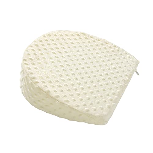 Fansu Almohada Embarazada para Dormir de Lado, Almohada Eembarazo de Cuña, Almohada Cojín Maternidad - Soporte de Vientre de Cintura Trasera Lavables (Queso)