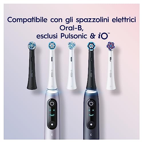 Oral-B iO Gentle Care, Testine di Ricambio per Spazzolino Elettrico, Confezione Da 6 Pezzi, Adatto Per Buca Delle Lettere - Immagine 4