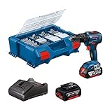 Contenido: 1 unidad TALADRO PERCUTOR A BATERÍA GSB 18V-55 Professional