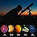NEEWER 1.25' Telescope Eyepiece Filter Set (10 Pack), Including Planetary, Variable, UHC, Lunar & Starglow Filters for Moon Observation