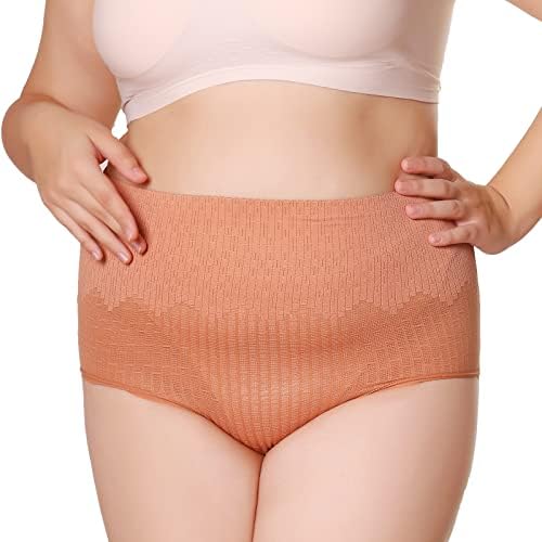 Jafomez Light Control Shapewear Brief Panties for Tummy Smoothing High Waist Comfort Body Shaping Underwear