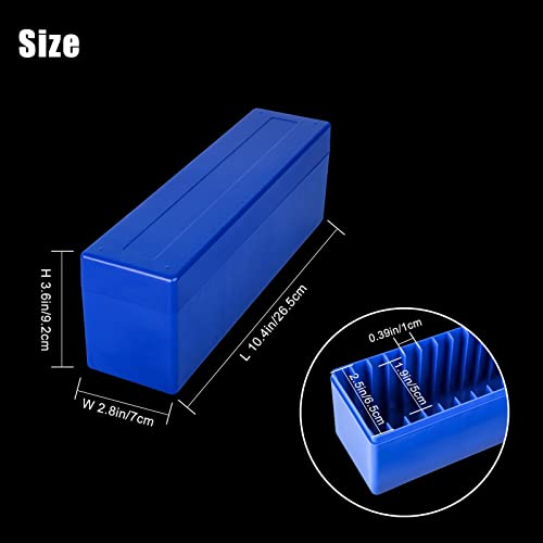 Caja Plástica para Monedas con 20 Espacios MOOKEENONE miniatura 3