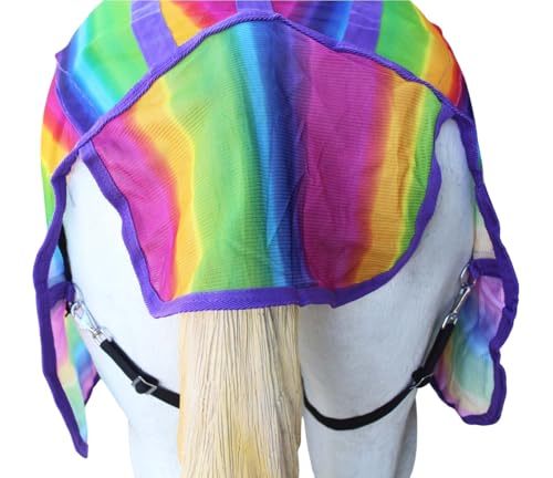 Image of Challenger Horse Mesh Summer Fly Sheet Spring Airflow Neck 73149