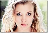  BOBSLA Poster Natalie Dormer Acteurs Affiche Photo Portrait Photos Mur Art Affiches Et Impressions Toile Peinture Décor À La Maison 50X70Cm Pas De Cadre