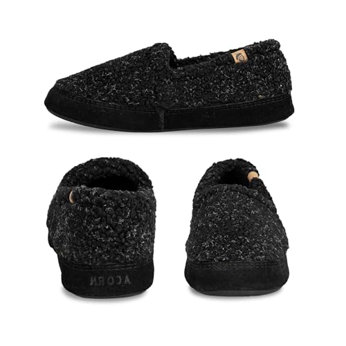 Acorn mens Slippers With Memory Foam Insole Suede Sidewall and Rubber Outsole4