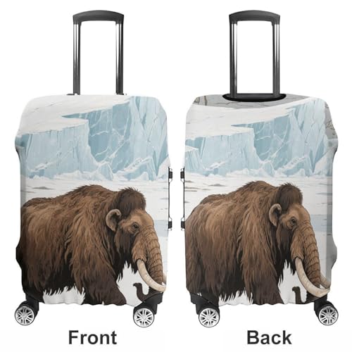 Mammoth Elastic Luggage Cover Suitcase Protector for 19-32 Inch Suitcases | Universal Stretchable Travel Bag Cover | Anti-Scratch, Washable with Zipper Closure XL3
