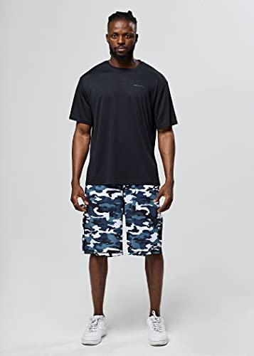 DEVOPS Mens Short Sleeve Dry Fit Mesh Athletic Round T-Shirts (3PACK)2