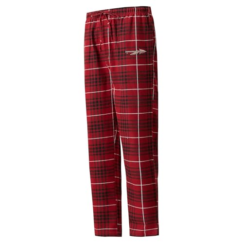 Florida State Mens Plaid Pajama Pants Large Red multi