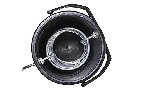 CHOPEIRA A GELO COOLER 12L PARA BARRIL HEINEKEN 5L - BEER PRETO COM SERPENTINA E DISPENSADOR