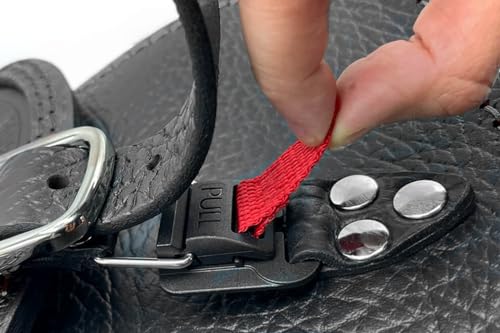 Alforja de cuero arrugado lado izquierdo para Harley miniatura 6