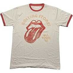 The Rolling Stones Us Tour ’78 Officiel T-Shirt Hommes Unisexe - Les Beatles, Paul McCartney, John Lennon, RIngo Starr, George Harrison
