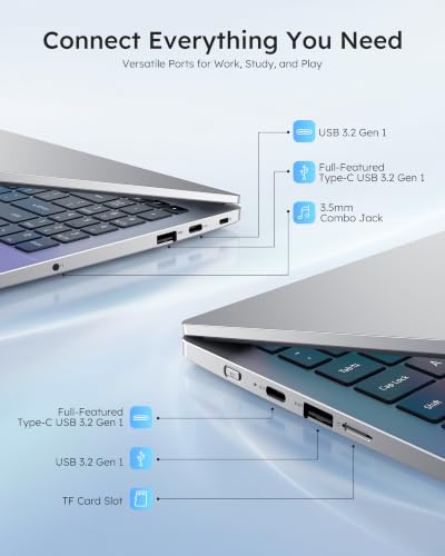 Image of Amzboy 15.6 inch Laptop, N4020 CPU, 4GB RAM, 128GB eMMC, FHD Display, Win 11