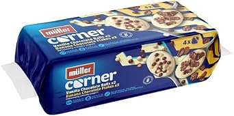 Müller Corner Vanilla Chocolate Balls and Banana Chocolate Flakes Yogurts | Case of 3