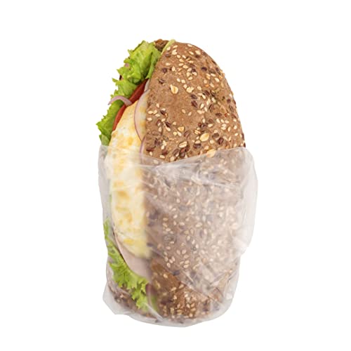 RW Base 10.75 x 10 Inch Plastic Deli Sheets, 1000 Interfolded Butcher Plastic Wraps - Pre-Cut, Disposable, Clear Plastic Sandwich Wrap Sheets, Microwavable, Freezable - Restaurantware