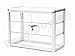 ROXYDISPLAY™ (SC-KDTOP) Counter TOP Glass CASE, Standard Aluminum framing,with Sliding Glass Door and Lock