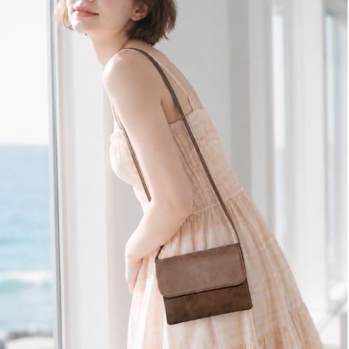 Image of Crossbody Purse, PU Leather Women's Crossbody Handbags Small Crossbody Bags for Women and Girls, Crossbody Handbag