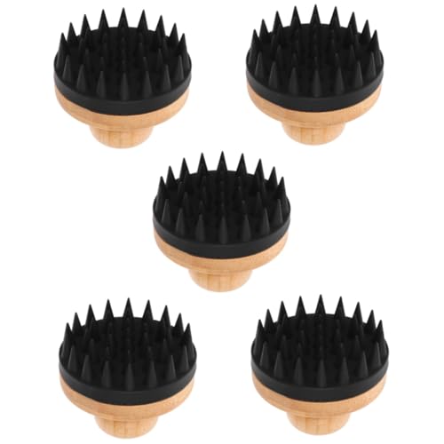 Brosse de massage pour cuir chevelu exfoliant doux pour un nettoyage en profondeur