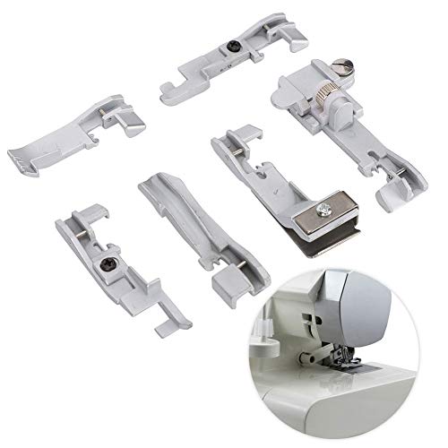 Set de 6 pies para máquina overlock Singer 14U 14CG754 14SH654 miniatura 6