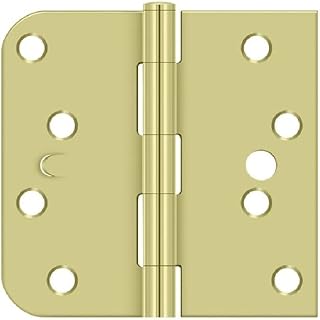 Deltana S44058tt2d-lh Sq Door Hinge, Zinc Dichromate Plated