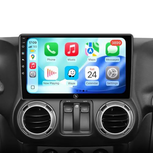 102-Android-4GB4GB-Car-Radio-Stereo-for-Jeep-Wrangler-JK-2007-2018 10.2" Android 4GB+4GB Car Radio Stereo for Jeep Wrangler JK 2007-2018 - Image 1