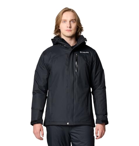 Columbia Men's Last Tracks II Jacket, Black, Medium