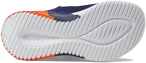 Skechers Kids Boy's Ultra Flex 3.0-Vektron Sneaker, Navy/Orange, 1.5 Little Kid | Image 2
