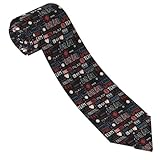 Zoom IMG-2 jiufotk mens silk ties baseball Zoom IMG-2 jiufotk mens silk ties baseball