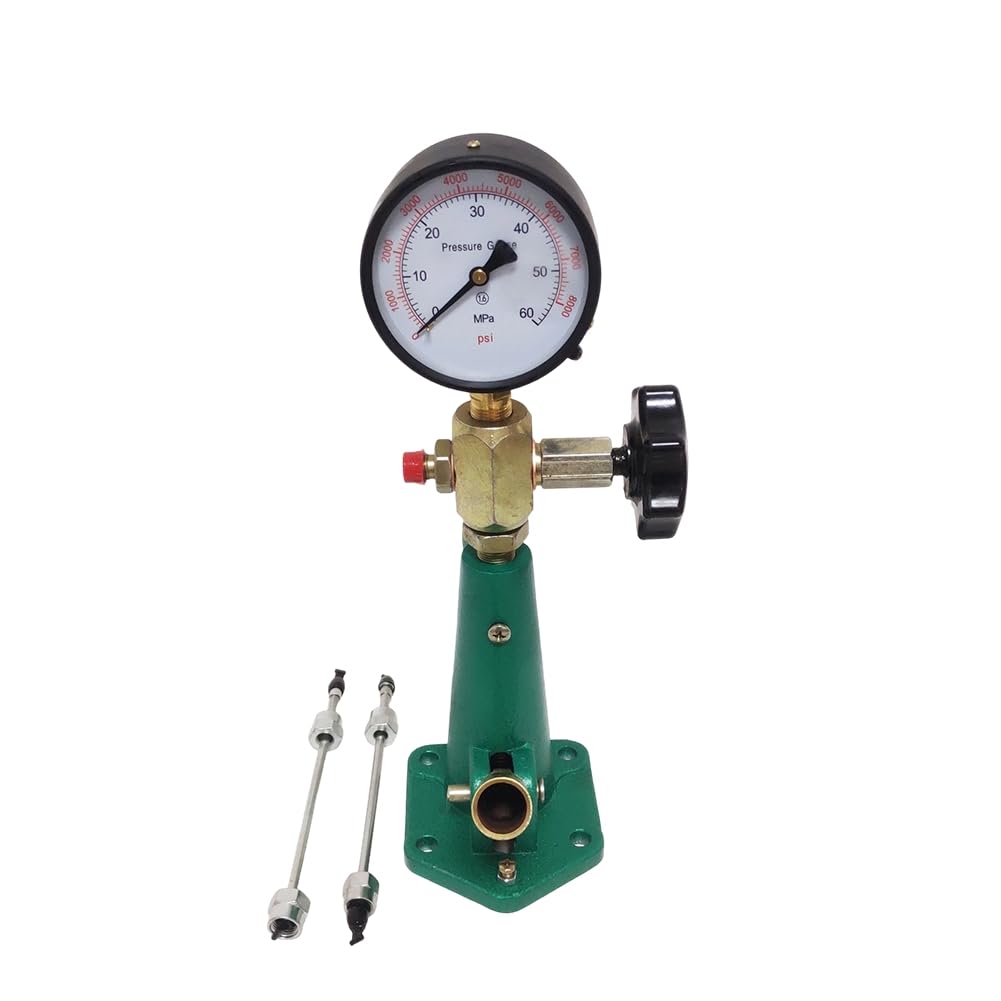 Comprobador de Inyectores S80H, Comprobador de Inyectores de Bomba de Aceite, Calibrador de Inyectores Common Rail, Manómetro de 0 A 60 MPA