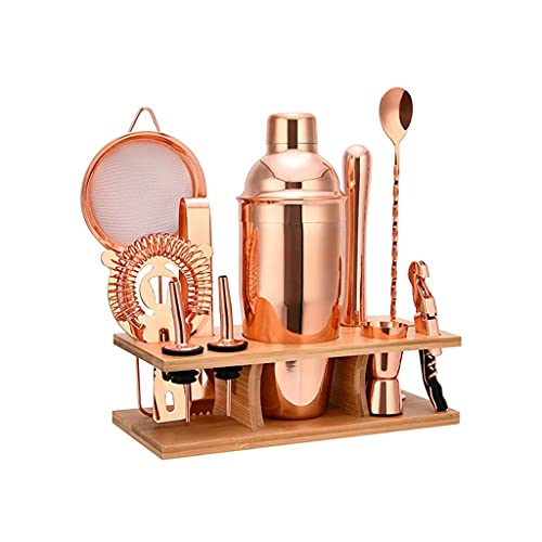 Kit de Bartender 12 Piezas Coctelera Boston Acero miniatura 1