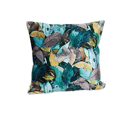 Coussin Aurora Imprimé Feuilles Multicouleur Rideau-Act-439 Taille Unique