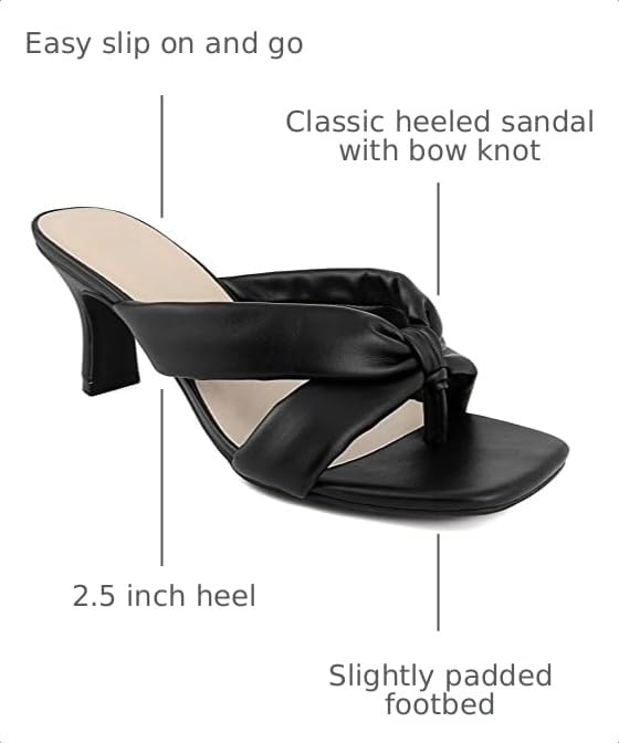 Image of LONDON FOG Womens Louelle Dress Sandal Womens comfort Heeled Sandals