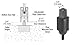 CRL "Mab" Type Spindle 3/4" (18mm) Collar Height
