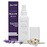 Pillow Spray – Lavender Chamomile Sleep Spray with Essential Oils – Relaxing Aromatherapy Mist for Pillows, Bedding, and Linens – Nighttime Pillow Mist – 75ml (2.5 fl oz) by Beyond Wicks