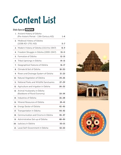 Image of Arihant Odisha General Knowledge Capsule State Special 2026-27 | Odisha History, Geography, Polity, Economy, Heritage & Culture Capsule Notes | For OPSC, OSSC, CPSE, OSSSB & Other Odisha State Exams