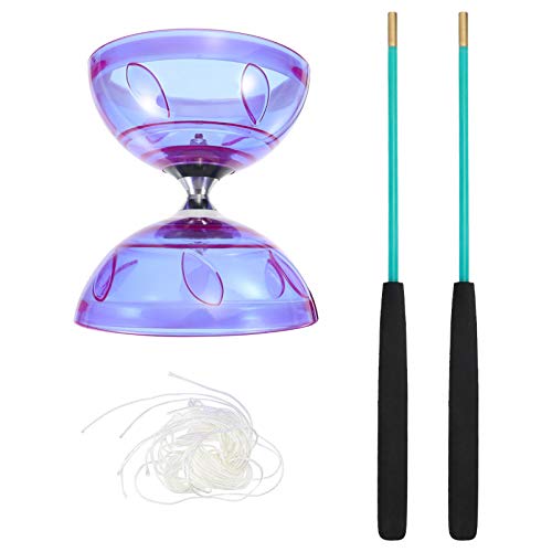 NUOBESTY Diabolo Niños con Palos de Aluminio