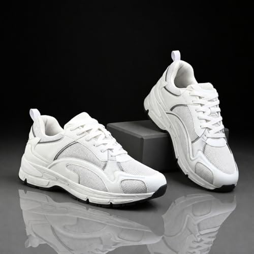 Image of Cruiser Men's Sneakers | Cushioned Insole Comfortable Shoes | Trendy & Stylish Modern Sneakers | Durable TPR Sole Casual Walking Footwear (2673)