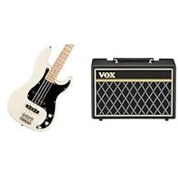 Product 1: A superb gateway into the time-honored Fender family, the Squier Affinity Series Precision Bass PJ delivers legendary design and quintessential tone for today’s aspiring bassist. Product 1: This P Bass features several player-friendly refi...