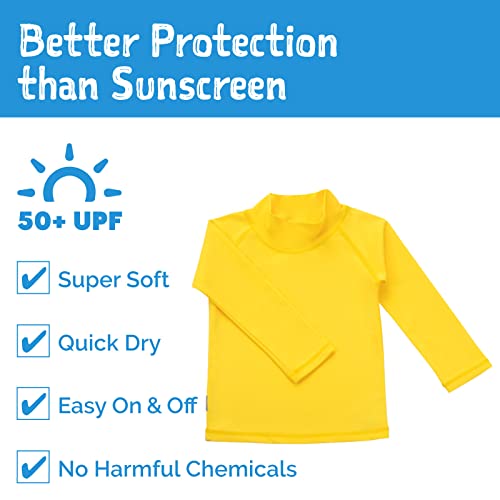 Image of JAN & JUL UV Swim Shorts and Long Sleeve UV Shirt for Toddlers