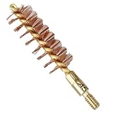 McJ Tools Pistol Brass Core Bronze Bore Brush (50pack 45 Cal BrassCore)