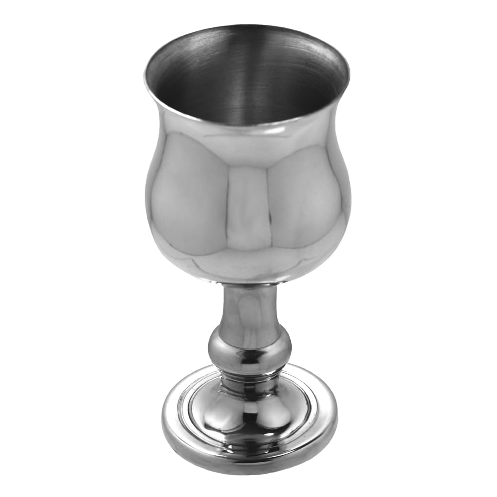 English Pewter Company 4.25" Georgian Pewter Wine Goblet [PG500]