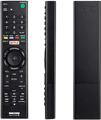 Replacement Remote Control for Sony Bravia X900F; XBR-65X850C with Netflix Buttons